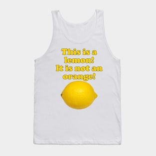 This is a lemon Tank Top